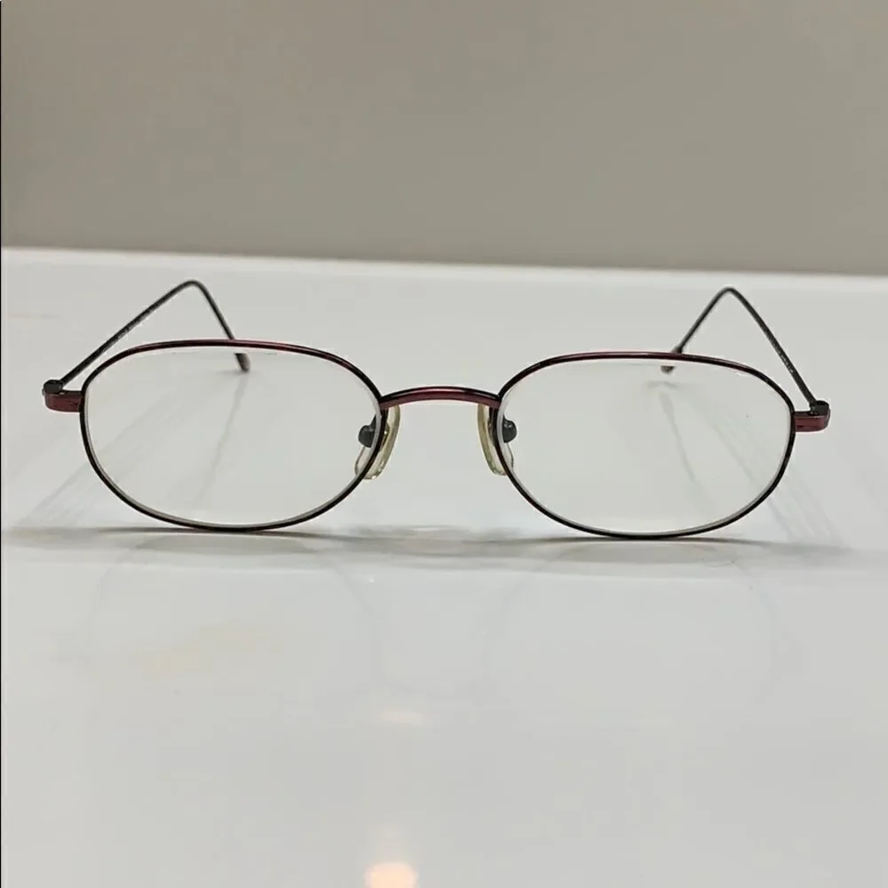 🌷Geoffrey Beene Eyeglass Frame Full Rim Burgundy
